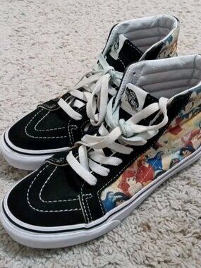 Vans Sk8-Hi x Disney Princess Shoes Snow White Cinderella Women Size 5.5